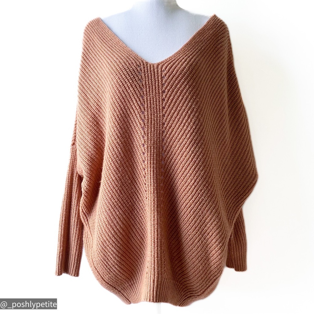 Teddy s knit mauve sweater pullover jumper
